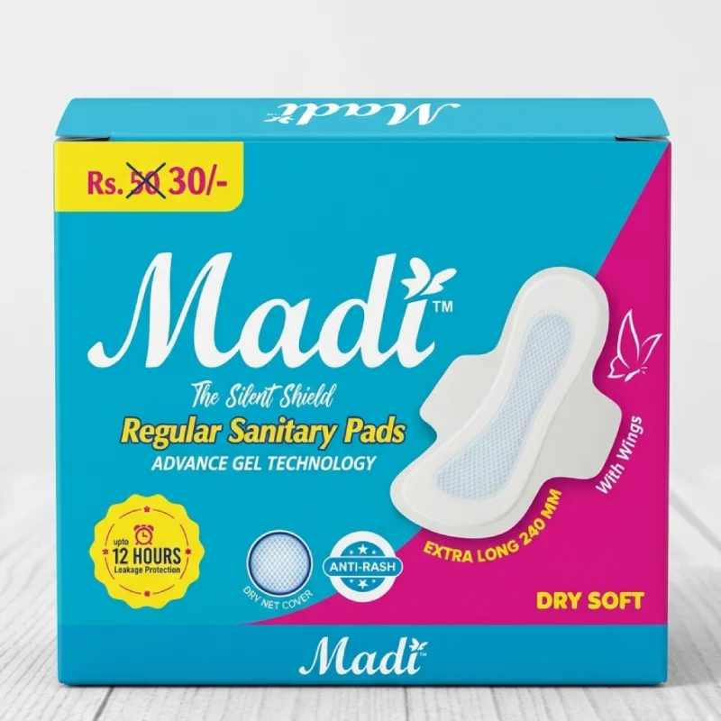 Madi regular sanitary pads pouch